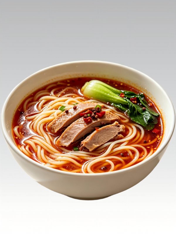 Spicy Braised Duck Noodle Soup
