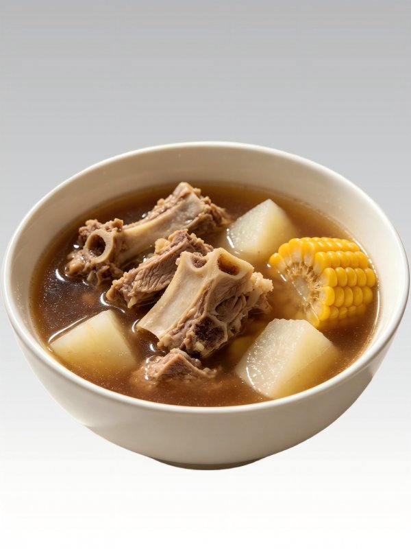 Pork Rib & Corn Soup